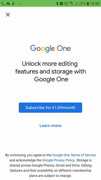 В Google Фото стало меньше бесплатных функций