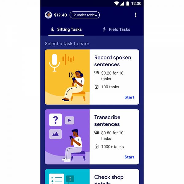 Google предлагает подзаработать, выполняя простые задачи на смартфоне. Запущен сервис Task Mate 