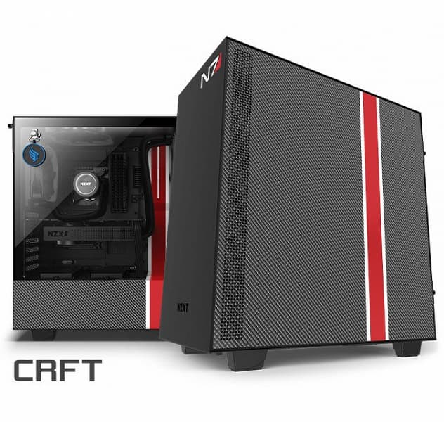 NZXT CRFT 07 H510i Mass Effect — седьмой корпус линейки CRFT NZXT CRFT 07 H510i Mass Effect — седьмой корпус линейки CRFT