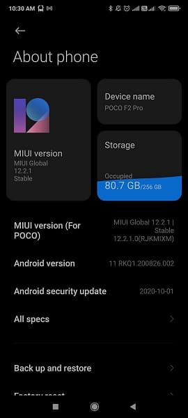 Беспроводное подключение Android Auto и «Пузырьки». Стабильная MIUI 12 с Android 11 прибыла на глобальные Poco F2 Pro