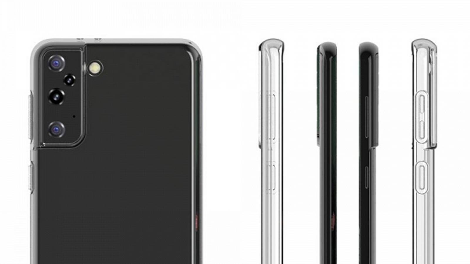 Samsung Galaxy S21 Plus показали в прозрачном чехле со всех сторон