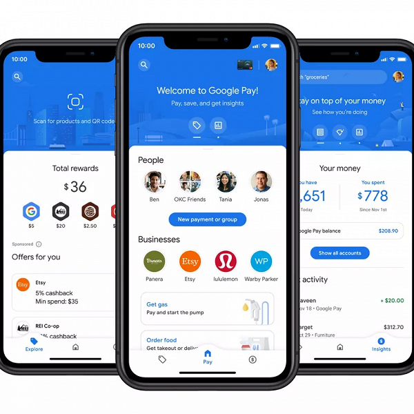 Google Pay преобразился: от простой «платилки» до многофункционального сервиса