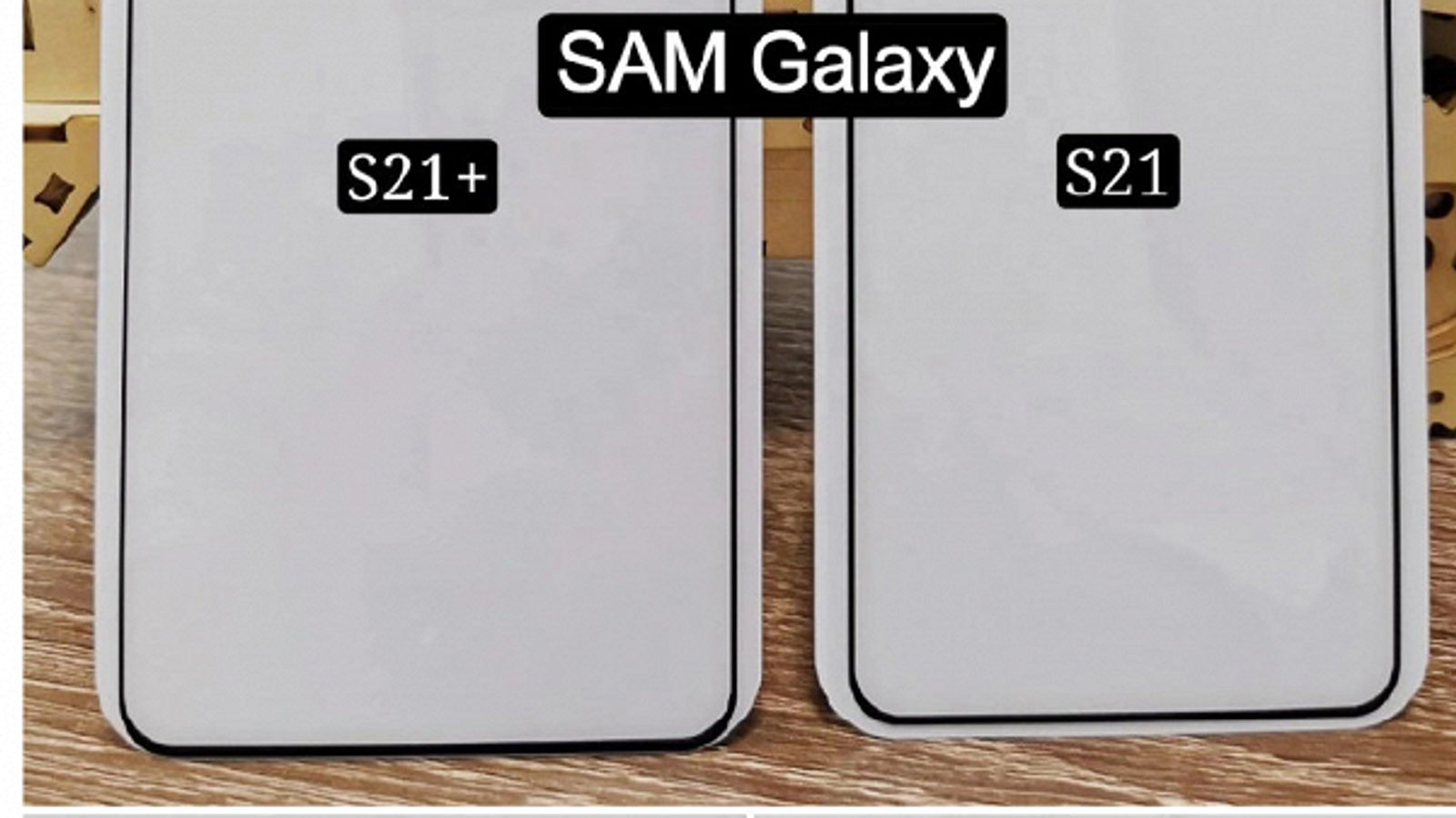 Фото подтверждает плоские экраны в Samsung Galaxy S21 и S21+