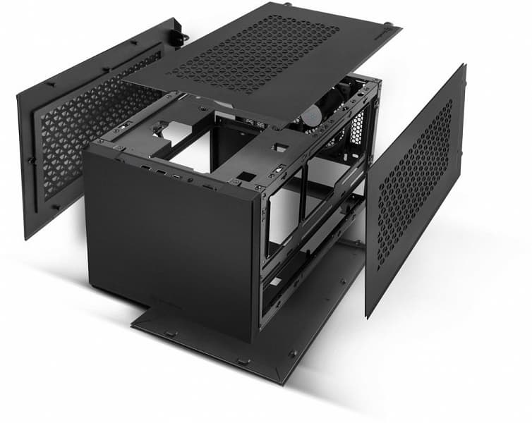 Корпус SilverStone Sugo 15 рассчитан на платы типоразмера mini-DTX и mini-ITX