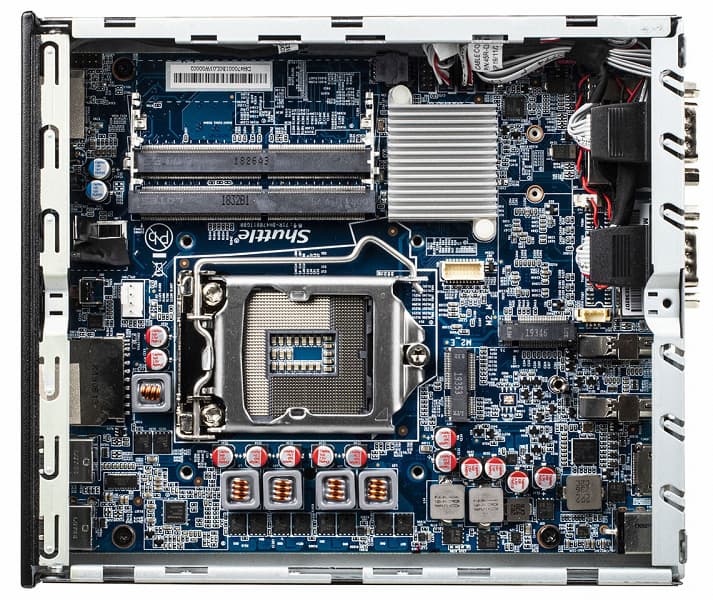 В конфигурацию Shuttle XPC Barebone DH470 можно включить процессор Intel Core 10-го поколения с TDP до 65 Вт