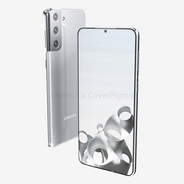 Изображения, видео и габариты Samsung Galaxy S21+