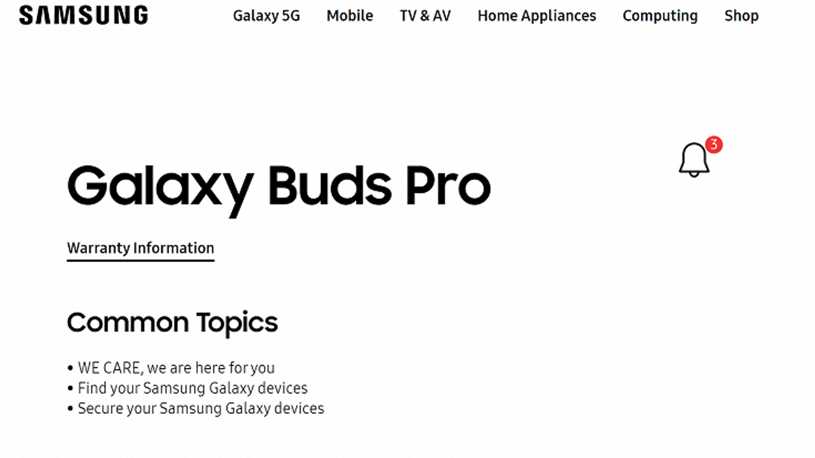 Samsung Galaxy Buds Pro уже появились на официальном сайте Samsung