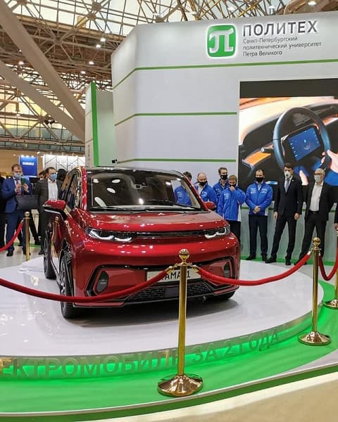 КАМАЗ показал предсерийный образец своего электрического кроссовера за 750 тысяч рублей