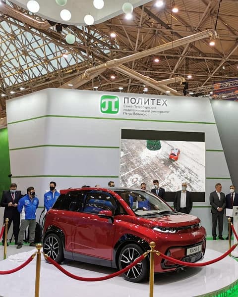 КАМАЗ показал предсерийный образец своего электрического кроссовера за 750 тысяч рублей