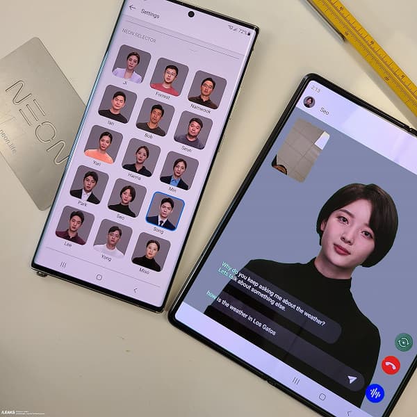 Флагманы iPhone и Samsung с «искусственным человеком» Neon. Опубликованы качественные фото