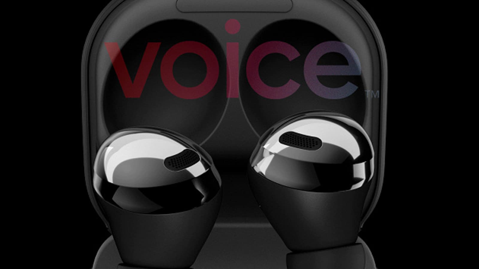 «Превосходное качество звука» и активное шумоподавление в исполнении Black Edition. Новый рендер беспроводных наушников Galaxy Buds Pro