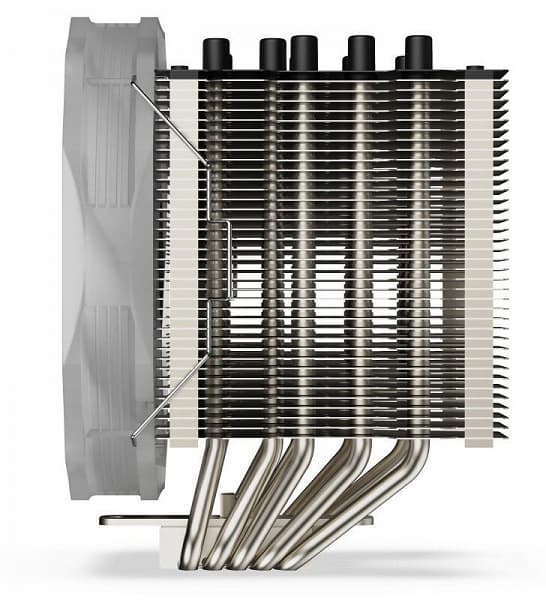 Конструкция процессорной системы охлаждения SilentiumPC Fortis 3 EVO ARGB включает 140-миллиметровый вентилятор Pulsar HP ARGB 