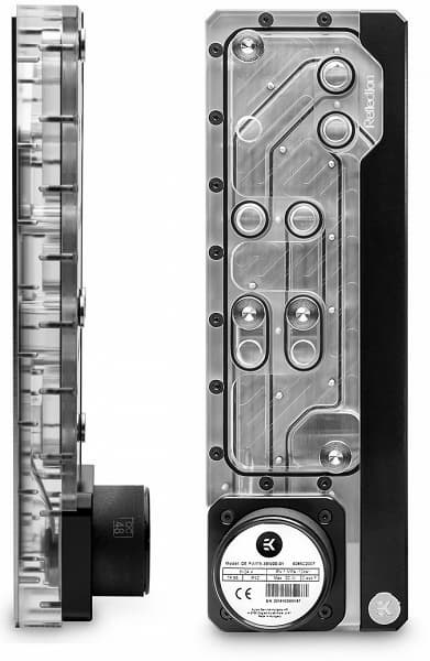 Агрегат EK-Quantum Reflection Evolv X D5 PWM D-RGB предназначен для СЖО компьютеров в корпусах Phanteks Evolv X и Phanteks P600S