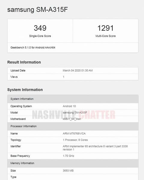 Samsung Galaxy A31 будет мощнее, чем Galaxy A51. Но это благодаря платформе MediaTek Samsung Galaxy A31 будет мощнее, чем Galaxy A51. Но это благодаря платформе MediaTek