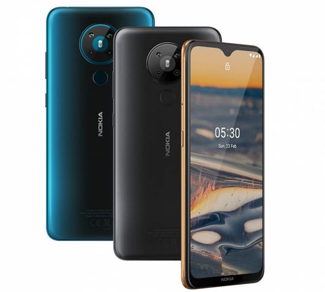 Представлены антикризисные смартфоны Nokia 5.3 и Nokia 1.3