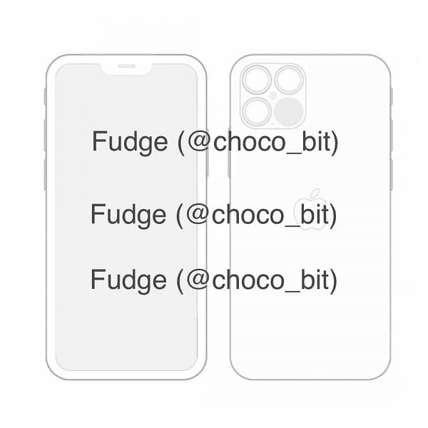 Примерно так может выглядеть iPhone 12 Pro с маленькой «чёлкой» и виджетами на экране