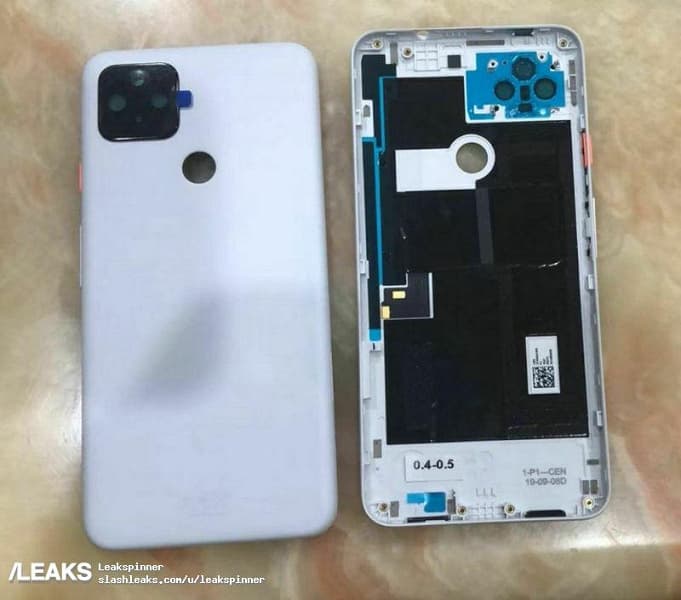 Google Pixel 4a XL сильно отличается от Google Pixel 4a на первом живом фото