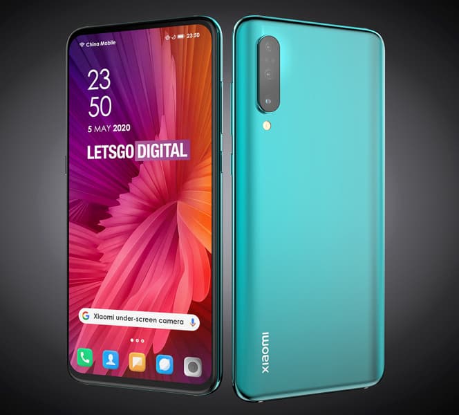 Как выглядит Xiaomi со скрытой под экраном камерой. Исходя из патента