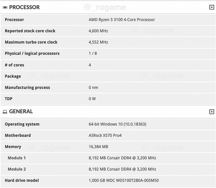 100-долларовый Ryzen 3 3100 можно заставить работать на частоте 4,6 ГГц для всех ядер