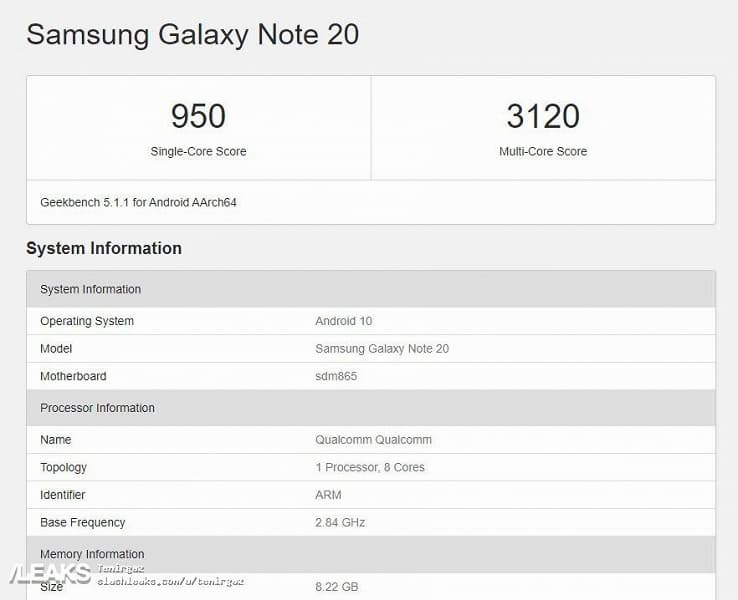 Никакой новой платформы для флагмана. Samsung Galaxy Note20 получил SoC Snapdragon 865 Никакой новой платформы для флагмана. Samsung Galaxy Note20 получил SoC Snapdragon 865