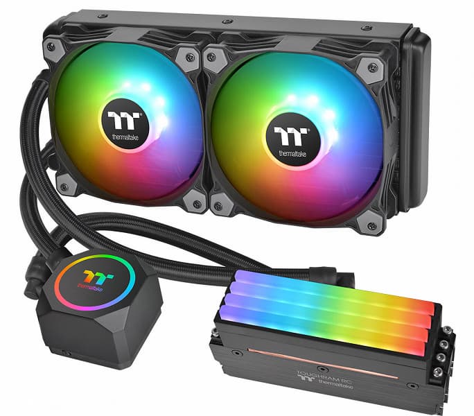 Системы жидкостного охлаждения Thermaltake Floe RC360 и RC240 охлаждают одновременно процессор и память