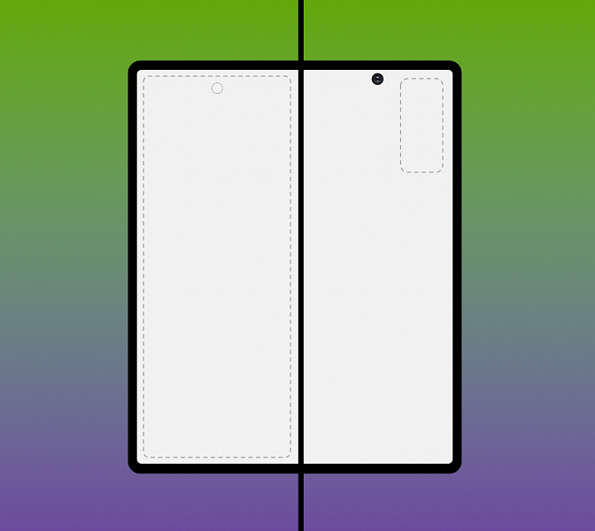 Именно так может выглядеть Samsung Galaxy Fold 2