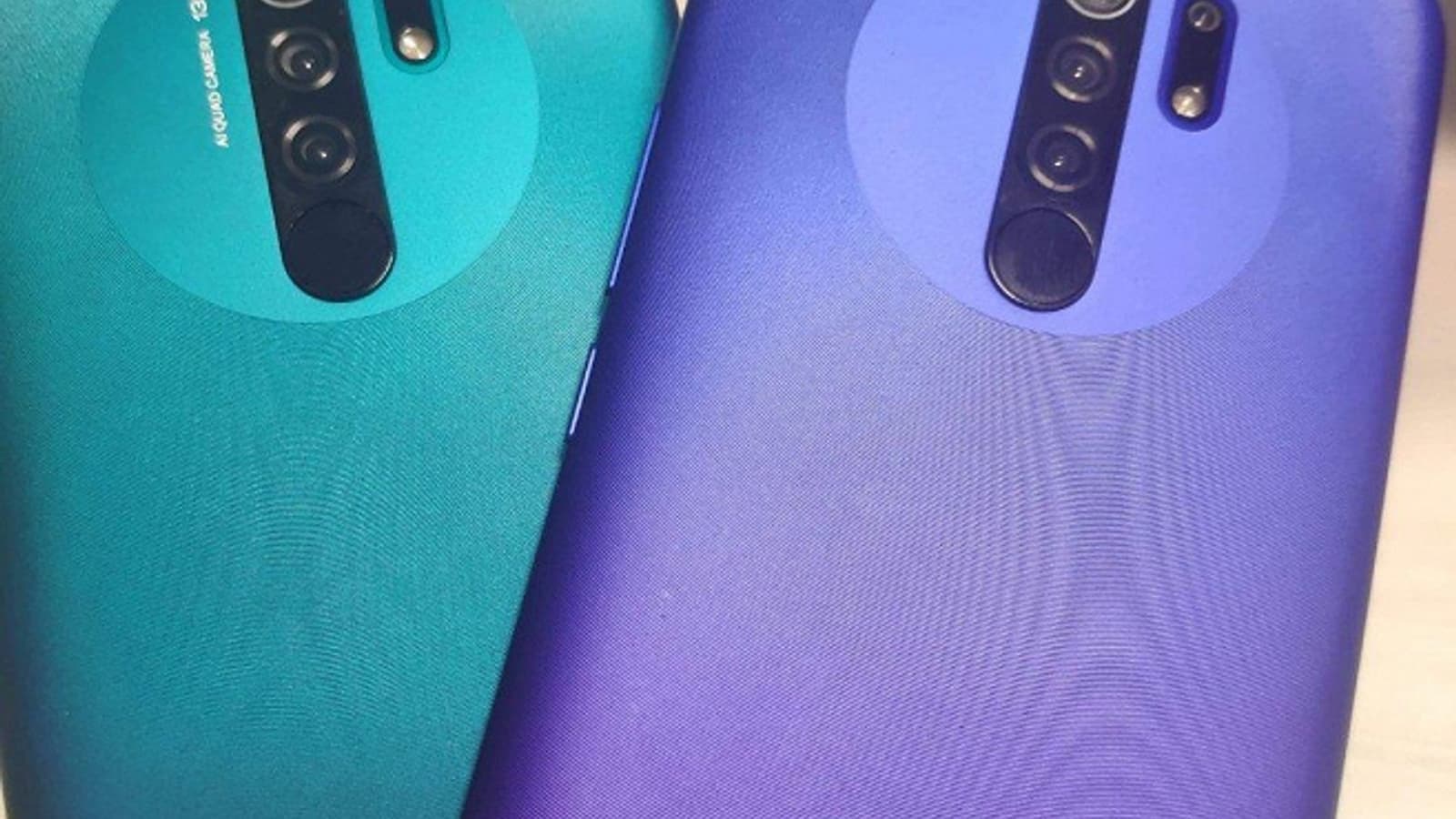 Redmi 9 впервые позирует на живом фото в двух цветах