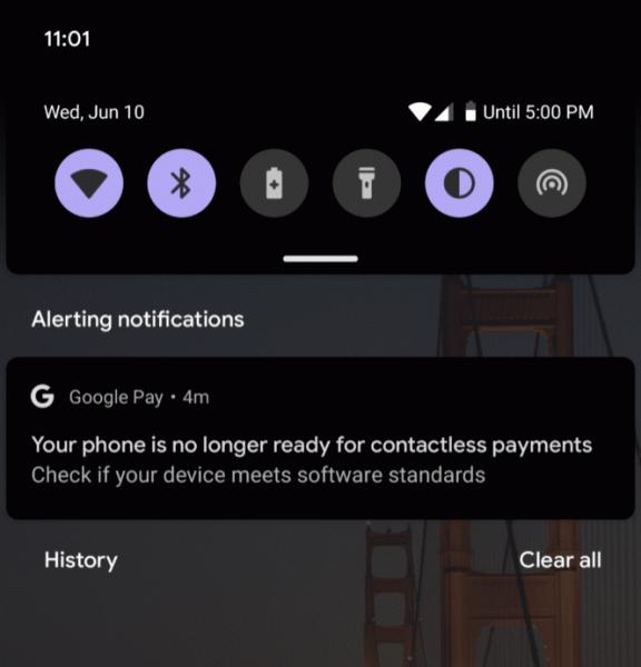 ￼Осторожно с установкой. Платёжный сервис Google Pay пока не работает на Android 11 