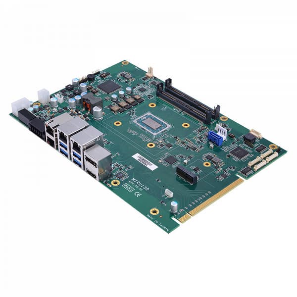 Одноплатный компьютер Axiomtek MIRU130 на APU AMD Ryzen Embedded предназначен для систем машинного зрения и глубокого обучения