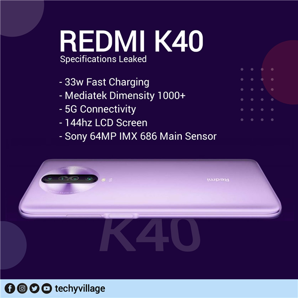 Новый хит Redmi уже в июле? Предполагаемые характеристики Redmi K40