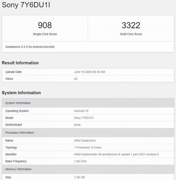 Получше и подороже Sony Xperia 1 II? Sony готовит еще один смартфон на платформе Snapdragon 865