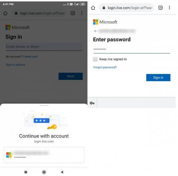 В мобильном Google Chrome заработал вход на сайты в пару прикосновений