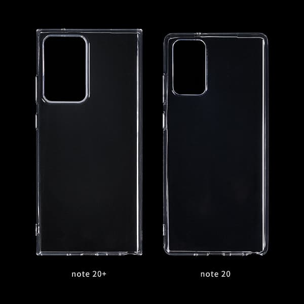 Одно изображение позволяет сравнить габариты Samsung Galaxy Note20+ и Note20