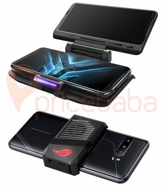 Качественные изображения Asus ROG Phone 3 с аксессуарами