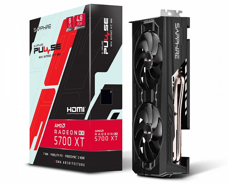 Видеокарта Sapphire Radeon RX 5700 XT Pulse BE немного упрощена по сравнению с исходной моделью
