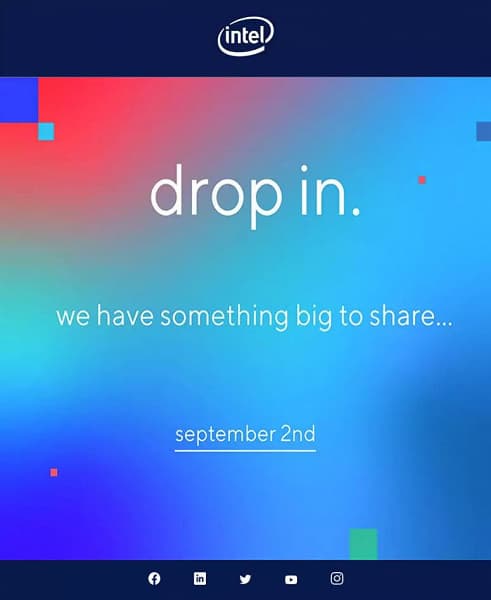 Intel готовит для нас «нечто большое». Важный анонс компании намечен на 2 сентября