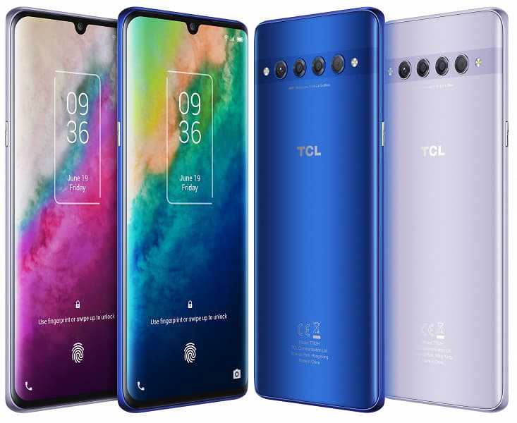 В России представлены смартфоны TCL 10 Plus и TCL 10 SE