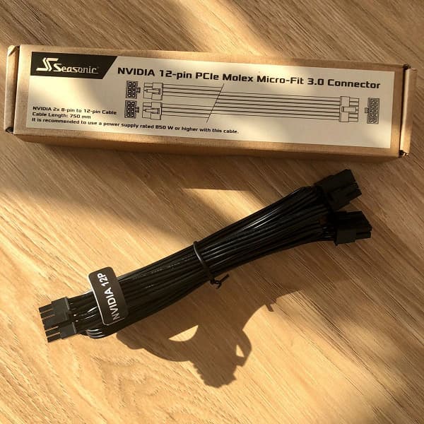 Seasonic подтверждает, что видеокарты Nvidia RTX 30 оснащены 12-контактным разъемом питания