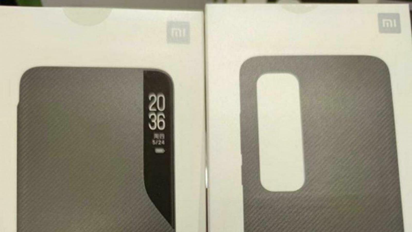 Фото подтверждает форму камеры Xiaomi Mi 10 Ultra и демонстрирует два защитных чехла