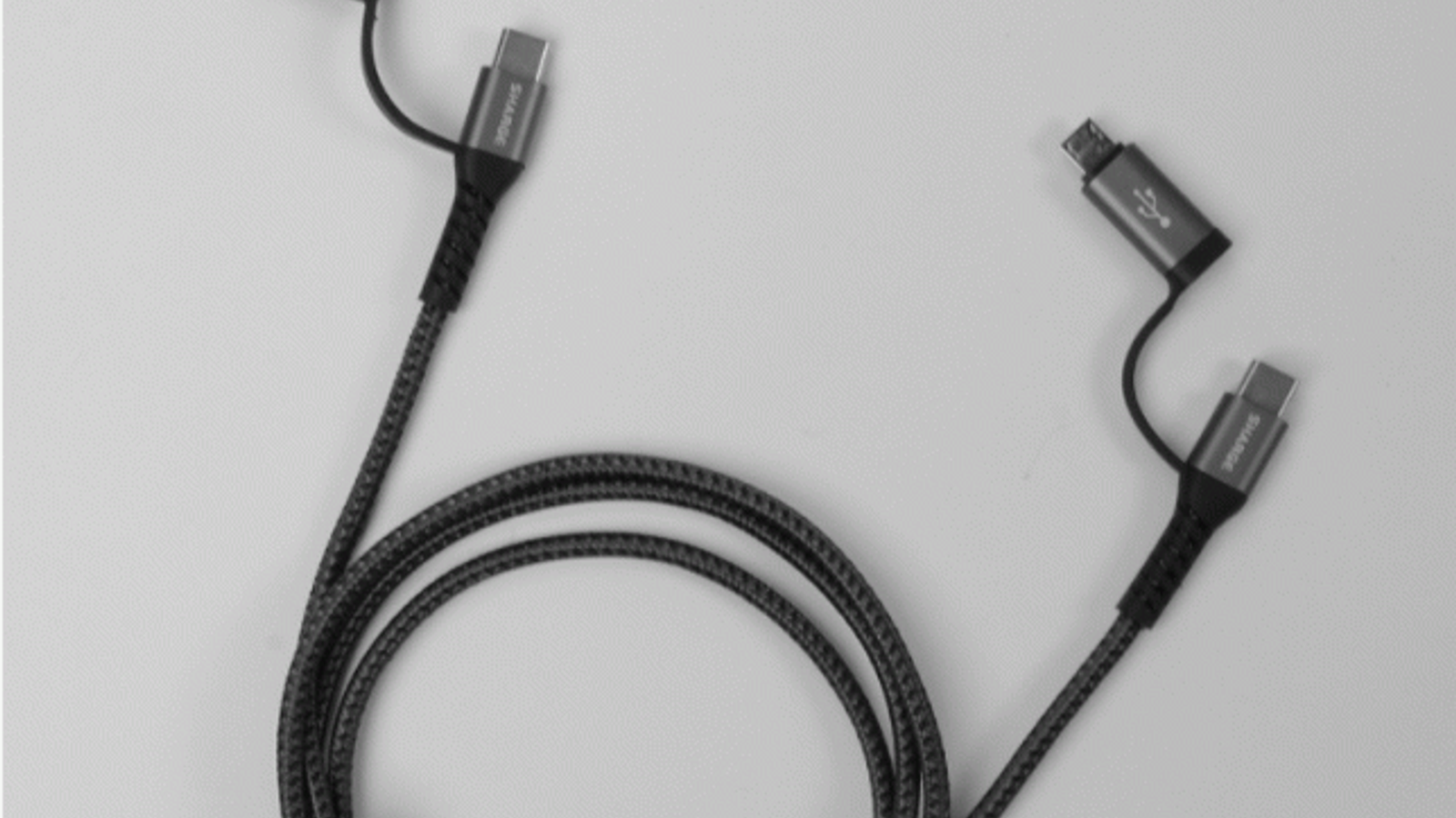 На Xiaomi Youpin появился кабель с разъемами USB-A, MicroUSB и двумя USB-C 