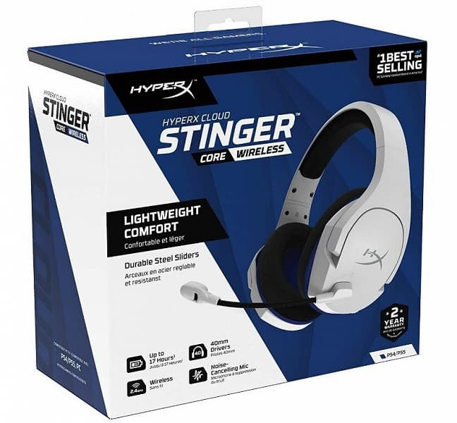 Новый вариант гарнитуры HyperX Cloud Stinger Core Wireless 7.1 адресован любителям белого Новый вариант гарнитуры HyperX Cloud Stinger Core Wireless 7.1 адресован любителям белого