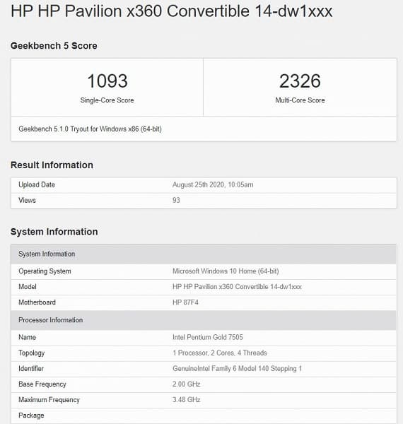 Процессоры Intel тоже умеют приятно удивлять. Бюджетный Pentium Gold 7505 нового поколения опережает Core i3-10110U