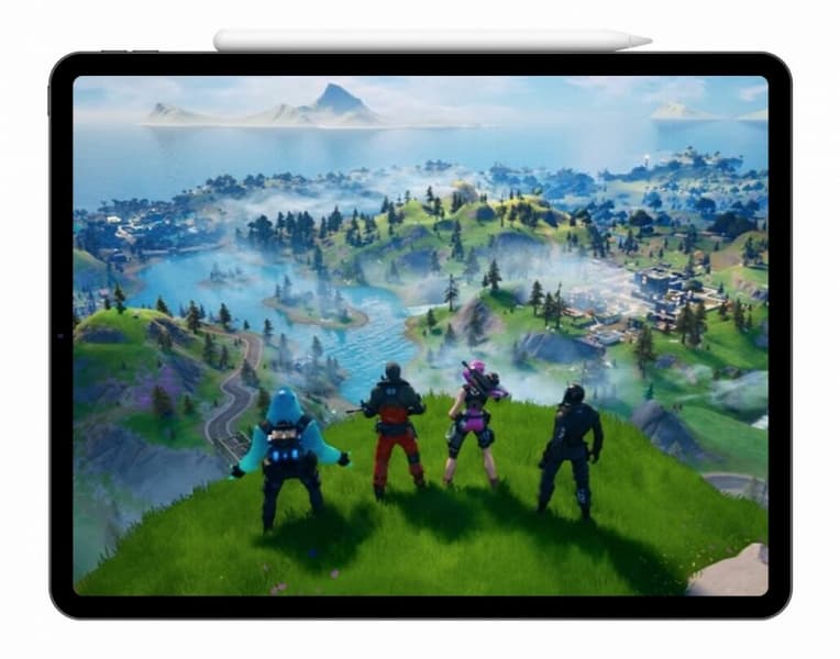 На eBay уже предлагают подержанные планшеты Apple с игрой Fortnite