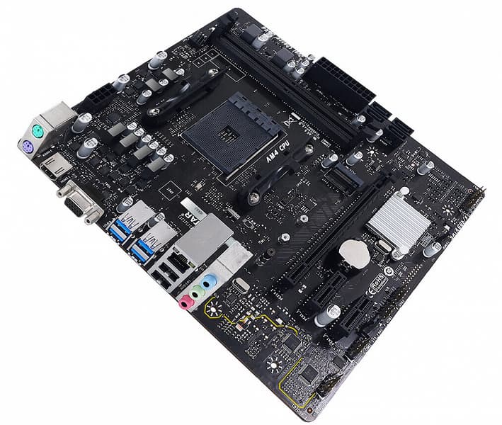 Системная плата Biostar A32M2 выполнена в типоразмере microATX Системная плата Biostar A32M2 выполнена в типоразмере microATX