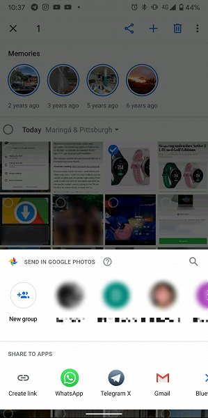 Google Фото избавились от «ужасной, кошмарной» особенности. Обновлено меню для отправки контента