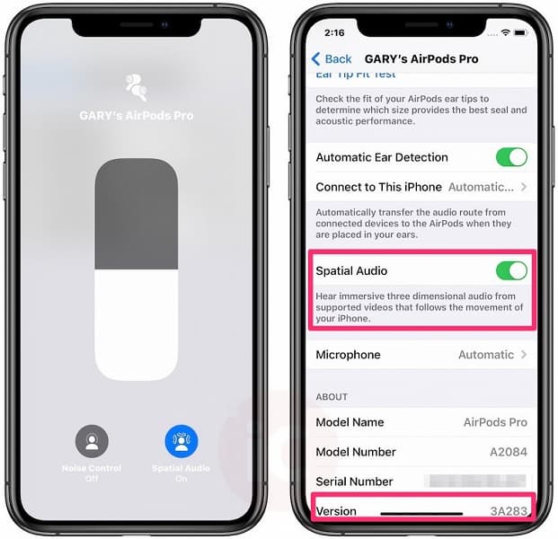 AirPods Pro получили важное обновление. Появилось пространственное звучание