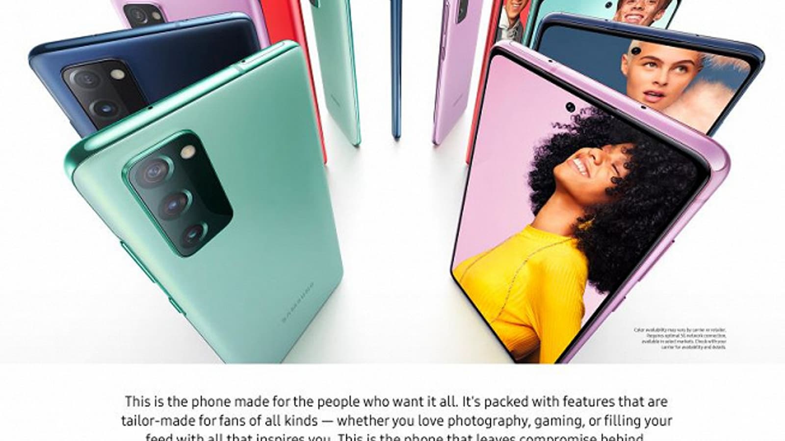 Snapdragon 865, 120 Гц, 4500 мА·ч, 3-кратный оптический зум, IP68. Все характеристики Samsung Galaxy S20 FE 5G подтверждены официально