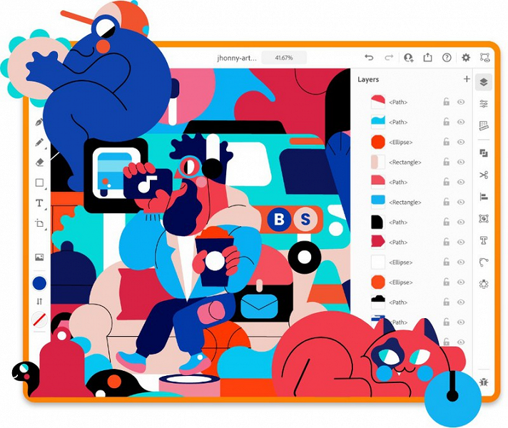 Мечта дизайнера. Adobe принесла Illustrator на iPad