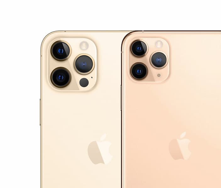 Насколько увеличилась камера iPhone 12 Pro Max по сравнению с iPhone 11 Pro Max