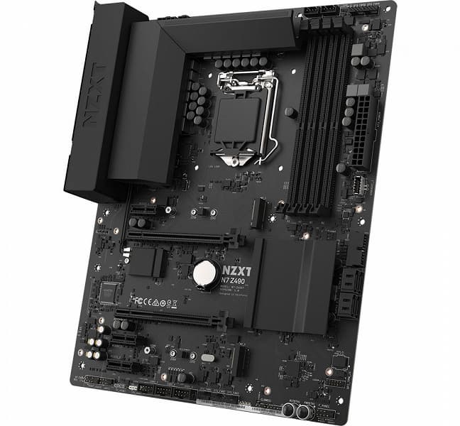 Внешний вид системной платы NZXT N7 Z490 можно менять Внешний вид системной платы NZXT N7 Z490 можно менять